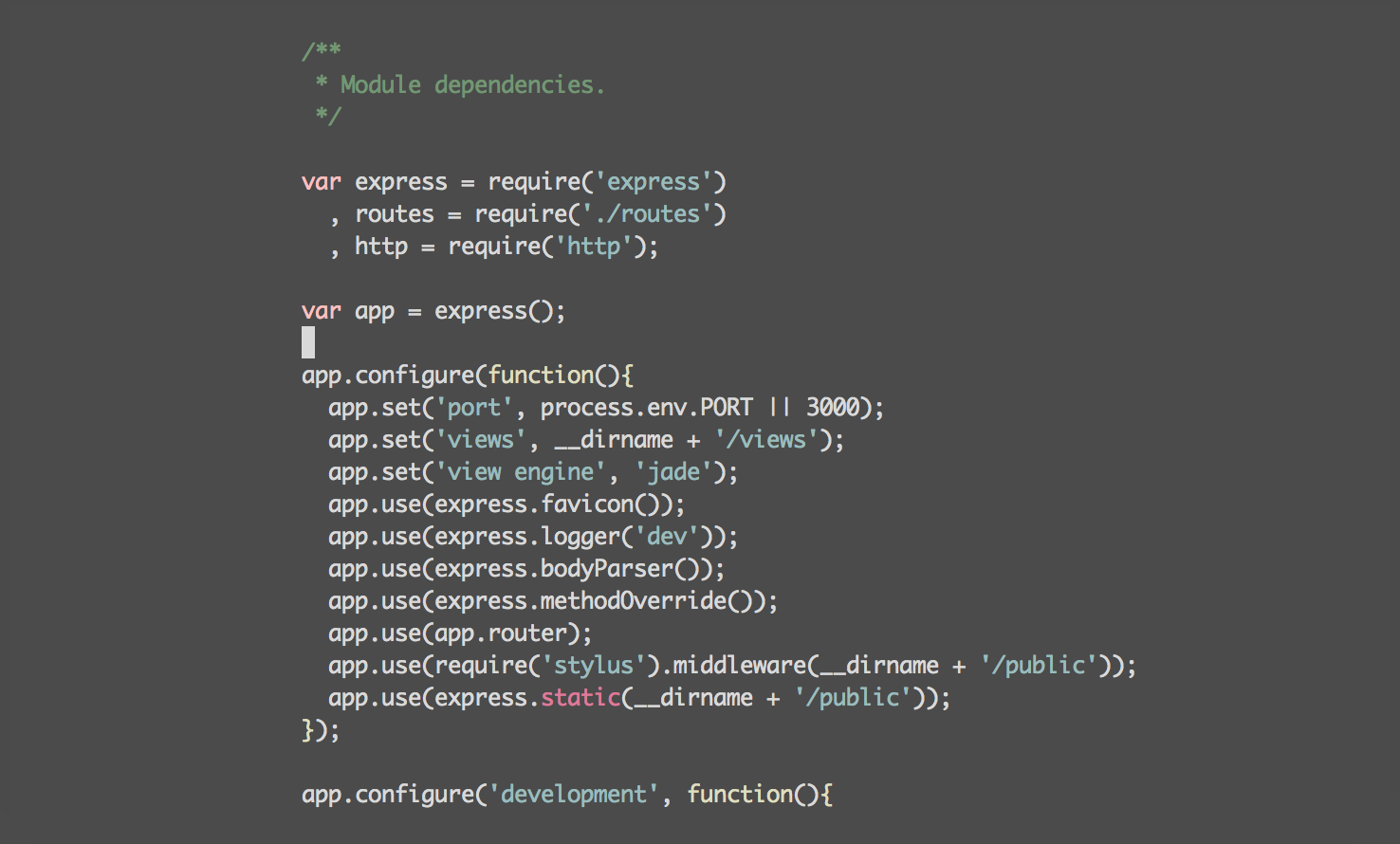 Vim's apperance with LiteDFM on
